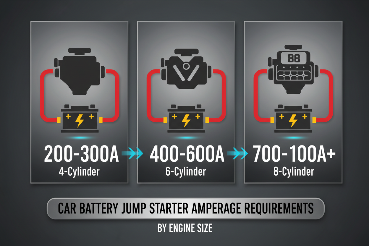 How Many Amps Do I Need For My Car? Engine Size Breakdown 2026