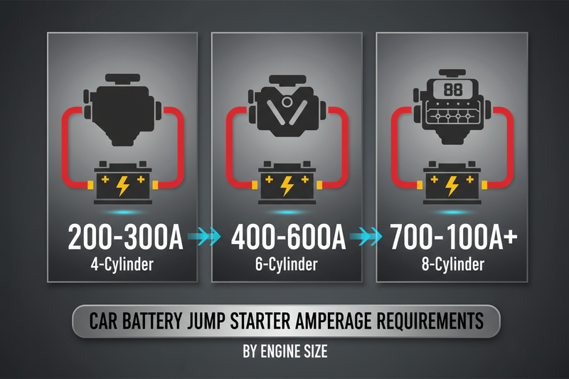 How Many Amps Do I Need For My Car? (Engine Size Breakdown)