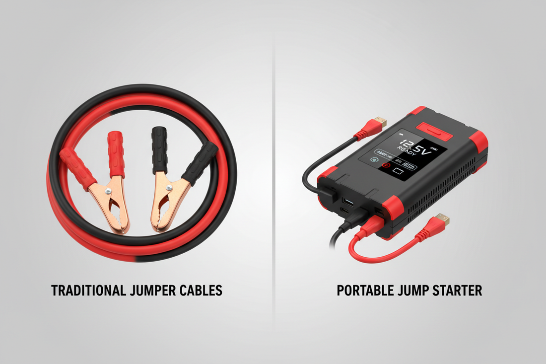 Portable Jump Starters vs. Jumper Leads: Which is Safer for Aussie Drivers?